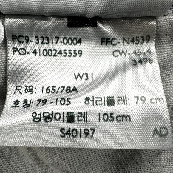 Levi's 501 Jean Shorts Cut Off Light Wash Distressed Mid Rise Button Blue 31" - Picture 4 of 6